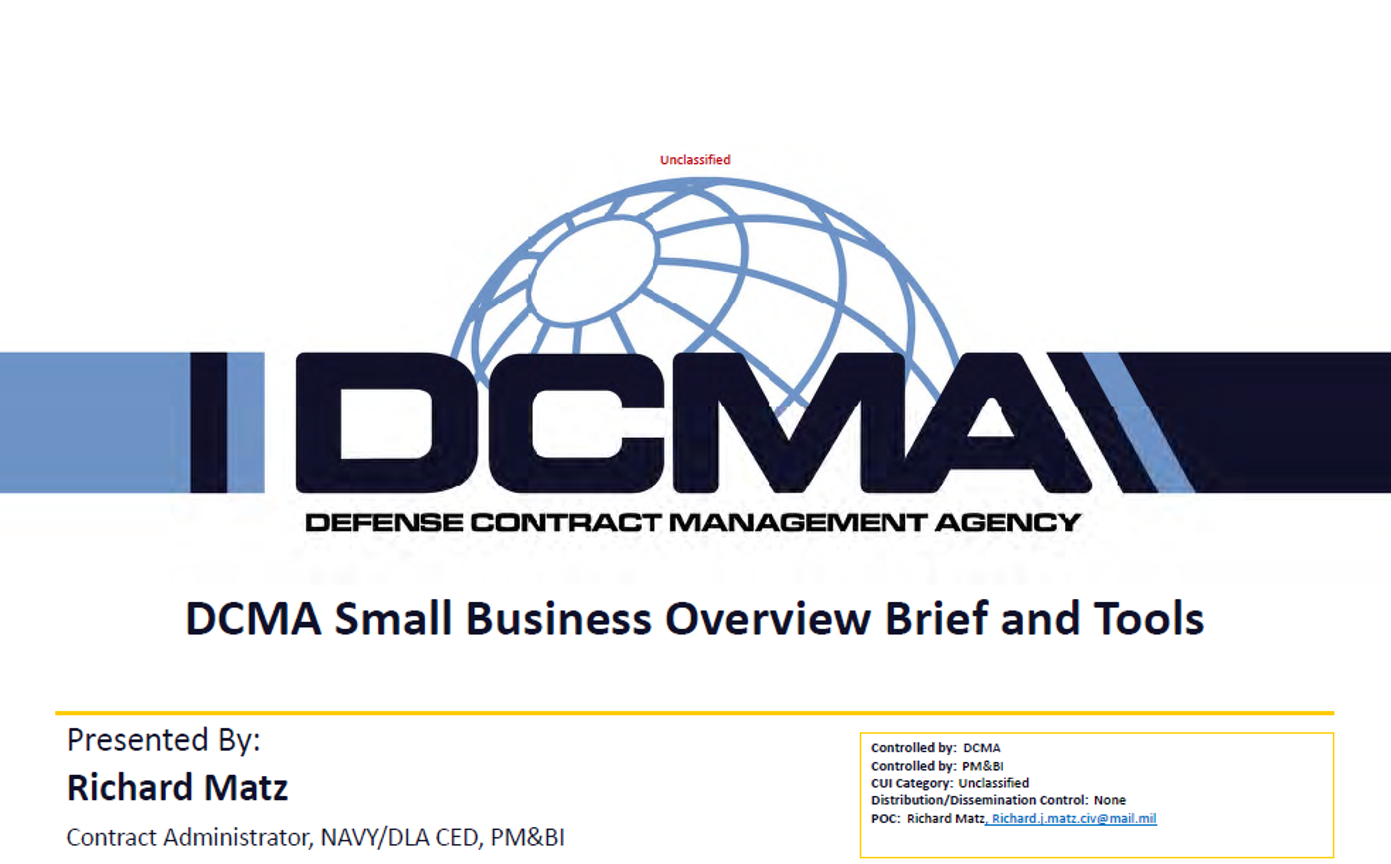 DCMA Overview